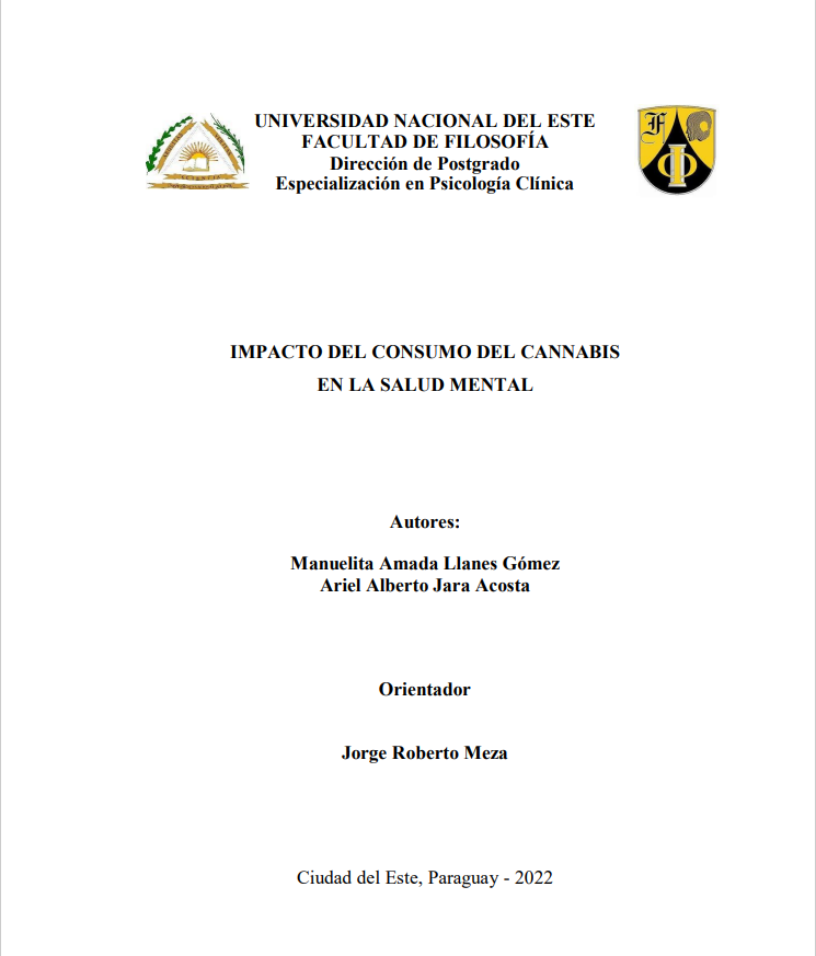 Impacto del consumo del cannabis en la salud mental 