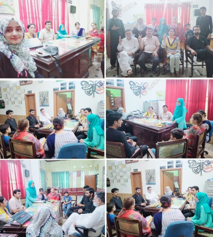 REUNIÃO MENSAL DOS MEMBROS DO ISSUP E DA EQUIPE DO FÓRUM DA JUVENTUDE DO PAQUISTÃO SIALKOT NO NEW LIFE REHAB CENTER, SIALKOT-PAQUISTÃO 10 DE AGOSTO DE 2020