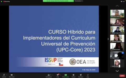 CICAD/OAS and ISSUP Chile National Chapter organise UPC CORE Course