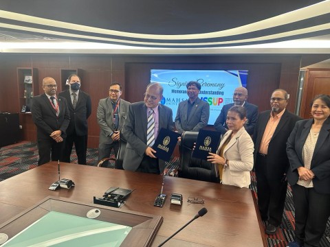 MEMORANDUM OF UNDERSTANDING SIGNED BETWEEN ISSUP MALAYSIA AND MAHSA UNIVERSITY HELD ON 24TH MAY 2023 AT SENATE ROOM, MAHSA UNIVERSITY