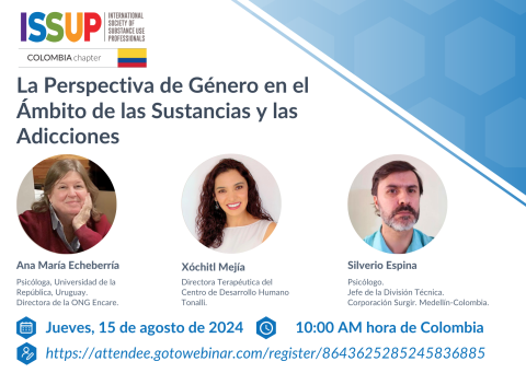 ISSUP Colombia Webinar flyer