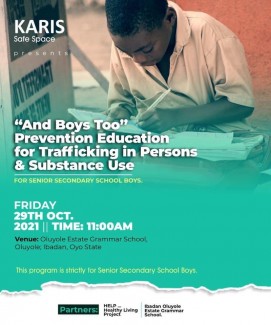 Drug Use Prevention Education for Boys