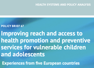 WHO Policy brief