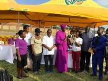 Group photo of participants and the Arch Bishop